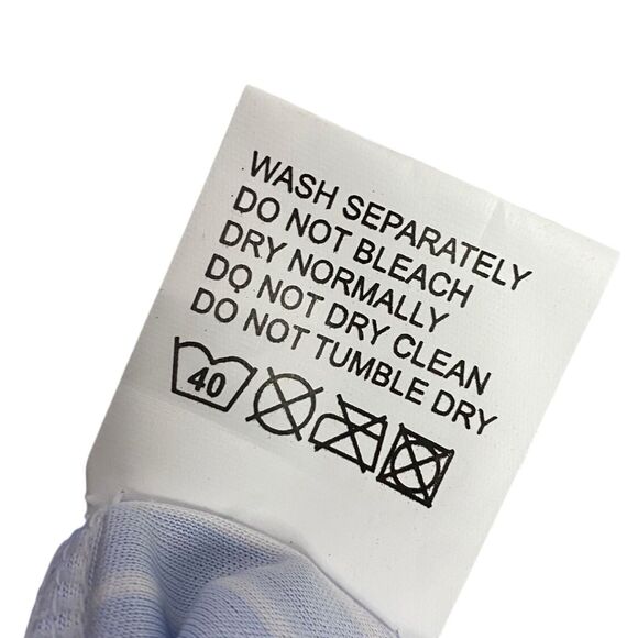 Collars & Co Polo Shirt Mens 3XL Blue White Stripe Performance Golf Preppy NEW - Picture 7 of 8